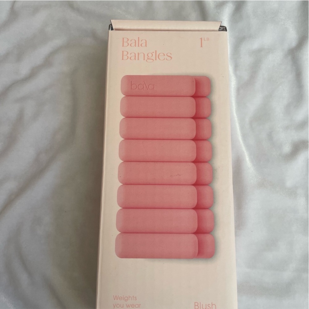 Bala bangles blush pink 1lb NIB never opened